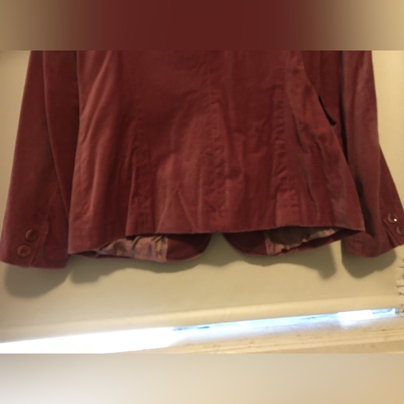 Pink Suede Blazer - Picture 7 of 8